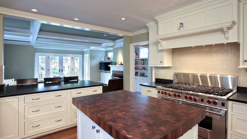 Kitchen of renovated home in Arlington Virginia