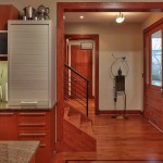 Staircase in custom built Chevy Chase home, Maryland