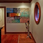 Bedroom in custom built Chevy Chase home, Maryland